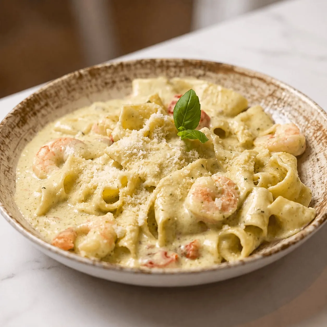 Shrimps Pasta