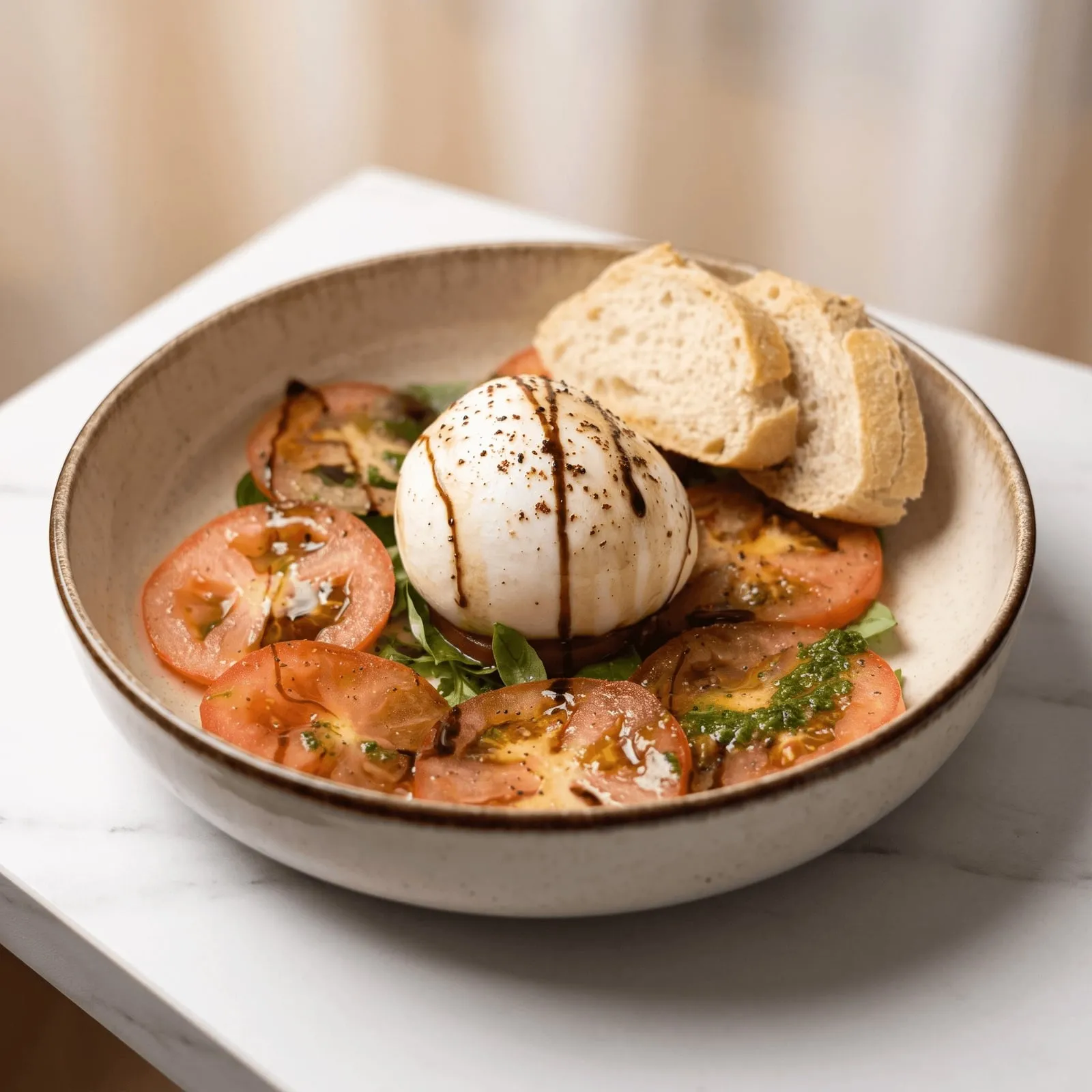 Burrata Caprese